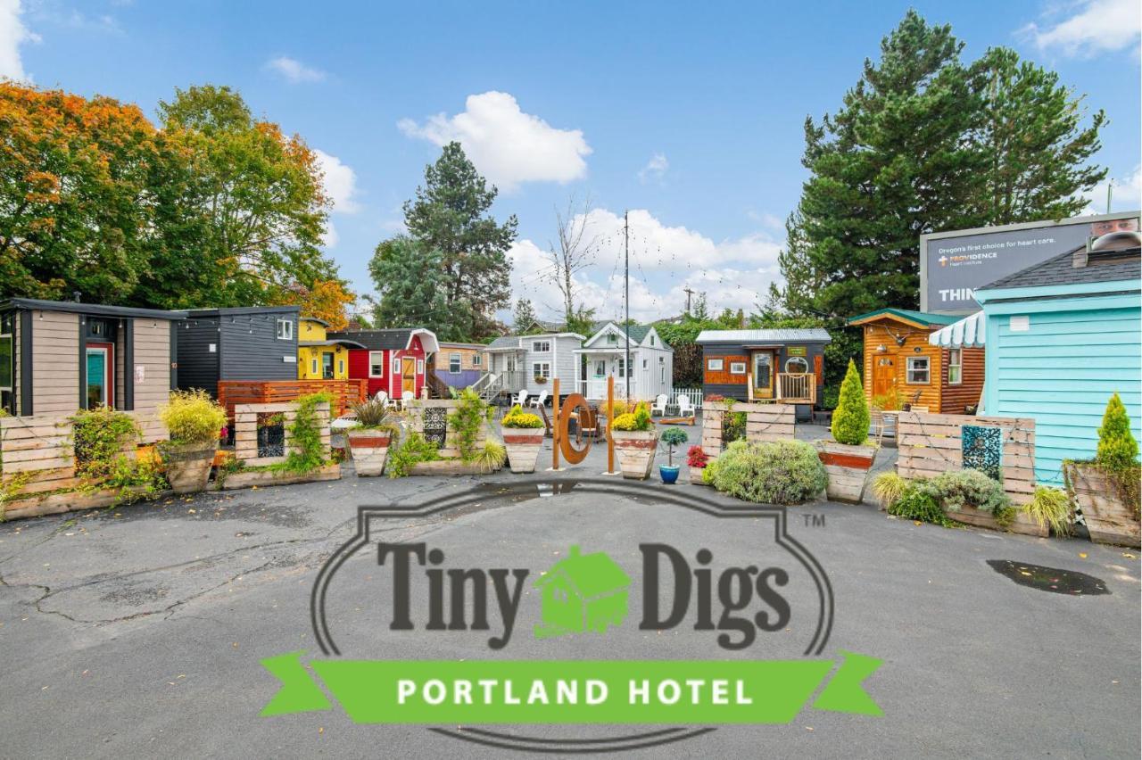Tiny Digs - Hotel Of Tiny Houses Portland Exteriör bild