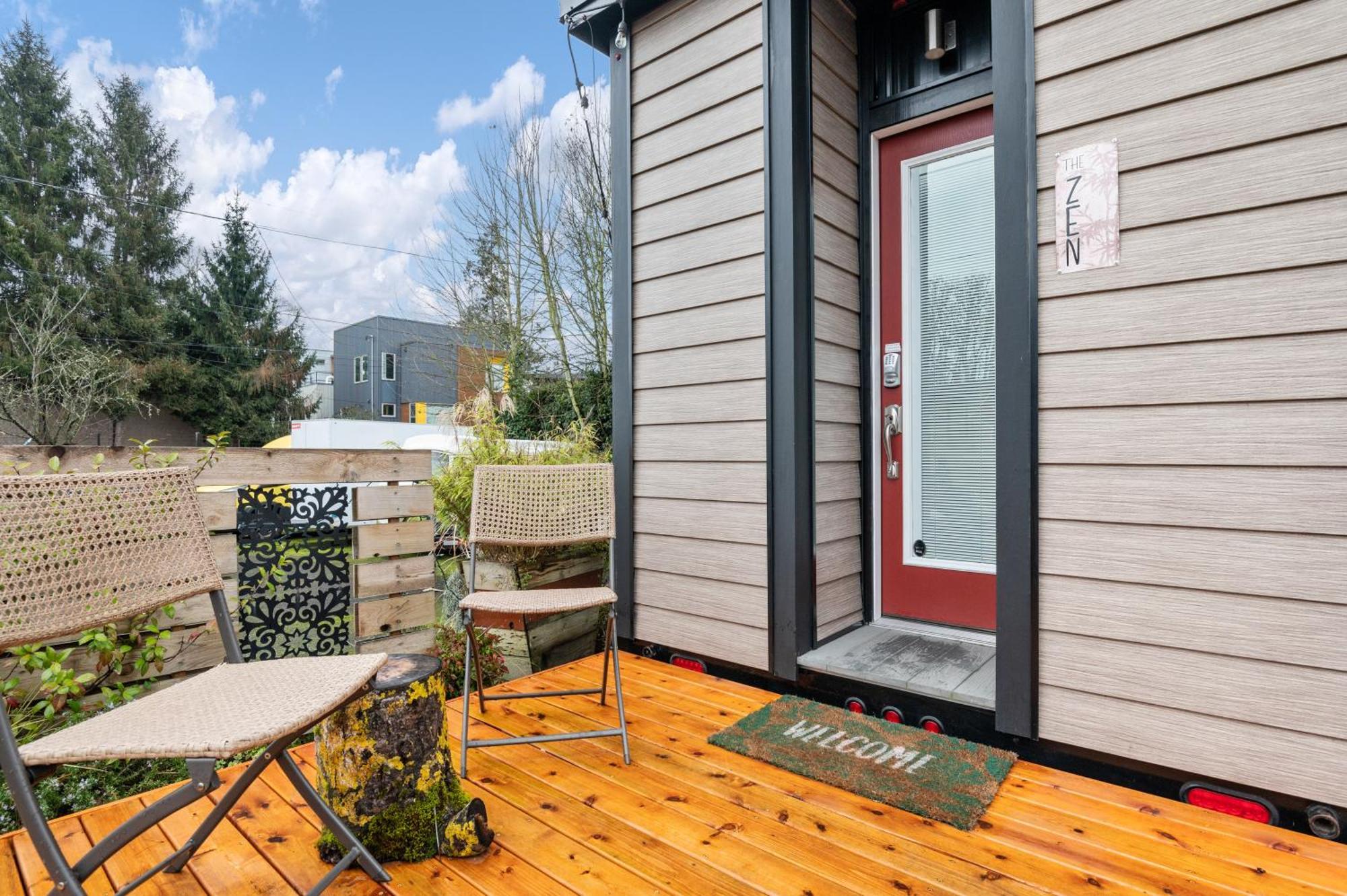 Tiny Digs - Hotel Of Tiny Houses Portland Rum bild
