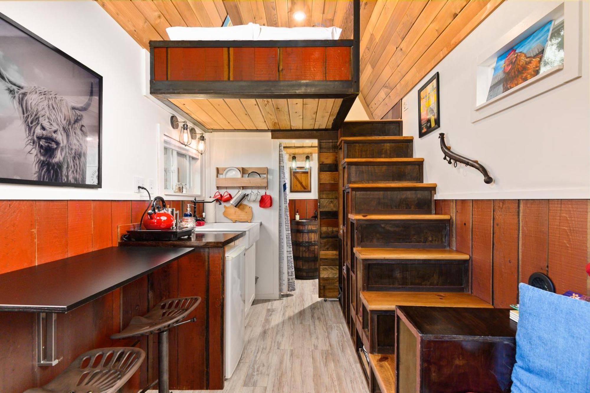 Tiny Digs - Hotel Of Tiny Houses Portland Rum bild